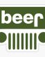 DRINK BEER IN A JEEP STICKER