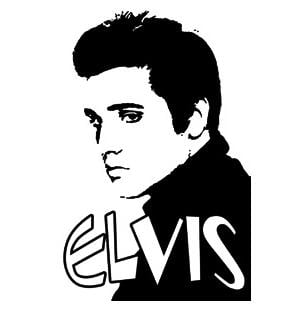 Elvis Sticker 1