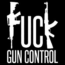 fuck gun control diecut decal