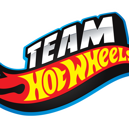 hotwheels team color auto sticker