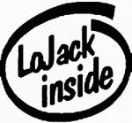 LoJack Inside Decal