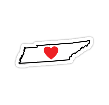 Love Tennessee Sticker