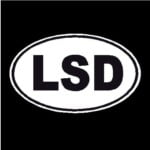 LSD Oval Decal