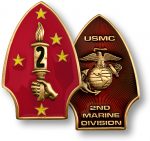 marine coin design sticker 2