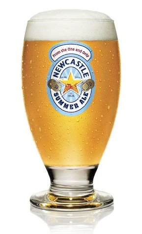 Newcastle Summer Ale Glass Sticker