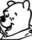 Pooh Head Decal