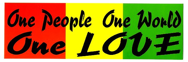 Rasta and Reggae Bumper Stickers 11