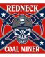 REDNECK  COAL MINER STICKER