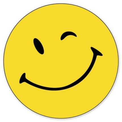 smile wink sticker 2