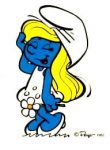 Smurfette decal 3