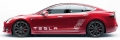Tesla Model S ELON FAN CLUB Sticker set
