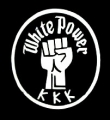WHITE POWER KKK DECAL