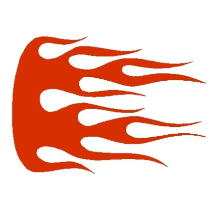 046 - Flame Decal Designs