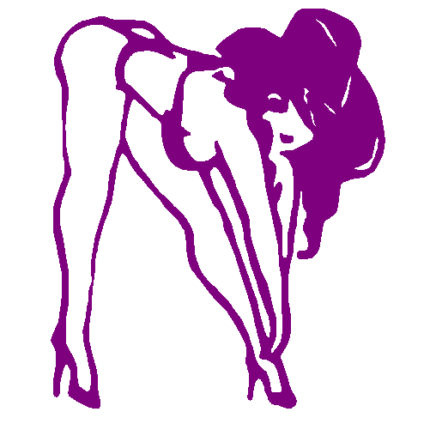 Sexy Cowgirl Decal