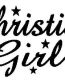 Christian Girl Vinyl Decal