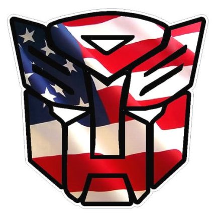 1 Flag Fill AUTOBOT Decal