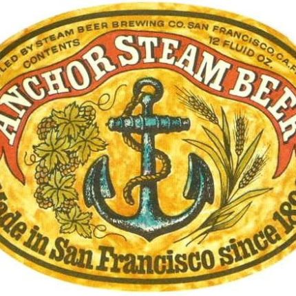 Anchor Steam Beer Label