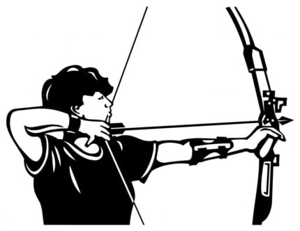 Archery Die Cut Decal