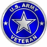 ARMY VETERAN blue