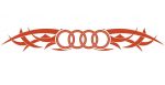 Audi Tribal Back Auto Graphics
