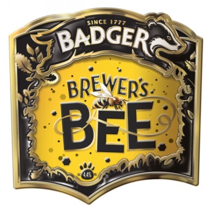 Badger Brewers Bee Sticker
