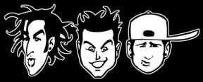 BLINK 182 Faces Decal Sticker