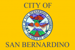 California Bernardino City Flag Decal