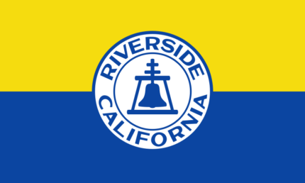 California Riverside City Flag Decal