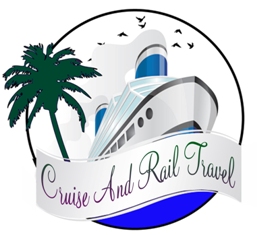 cruise and rail travel sticker