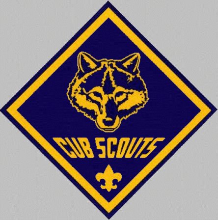 Cub Scout Logo Blue with Yellow Logo