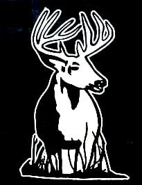 Deer Die Cut Vinyl Decal Sticker