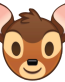 deer head emoji