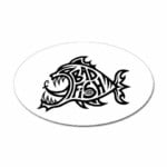 Digital Diecut Oval Decals 24