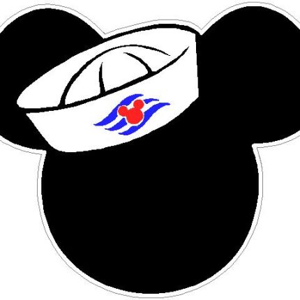 Disney Cruse Line Mickey Head Logo