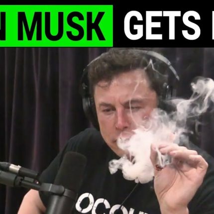 elon musk gets high sticker puff puff pass