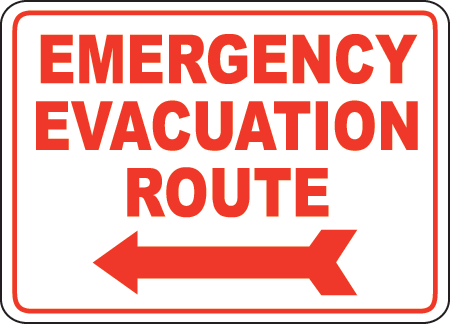 Emergency Signs and Decals 08