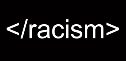 end racism design diecut decal