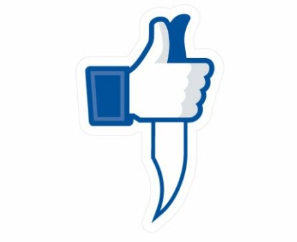 Facebook Like with Knife