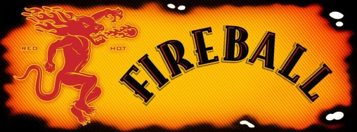 Fireball Whisky Logo Sticker