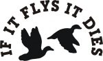 Flys Dies Decal