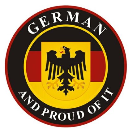 German Proud Crest Sticker NEW