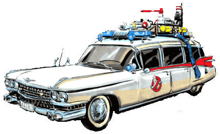 Ghostbusters car sticker 1