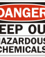 Hazardous Chemicals Danger Sign 2