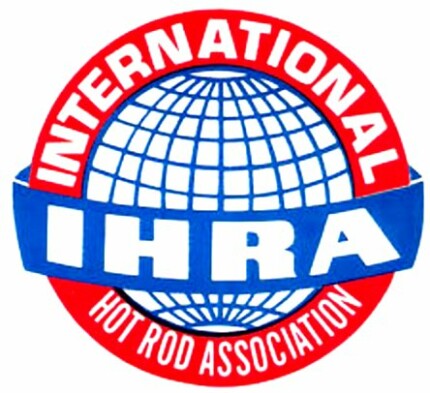 IHRA round car sticker