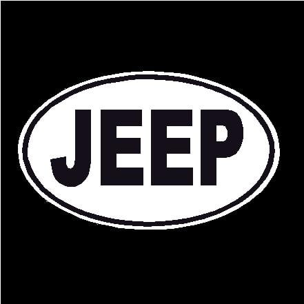 JEEP Oval Decal