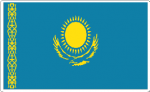 Kazakhstan Flag Sticker
