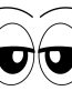 m&m candy sexy green GIRL eyes die cut sticker