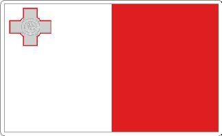 Malta Flag Sticker