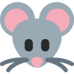 mouse head emoji
