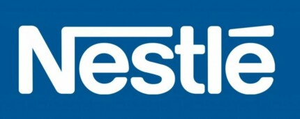 Nestle_textlogo blue  sticker